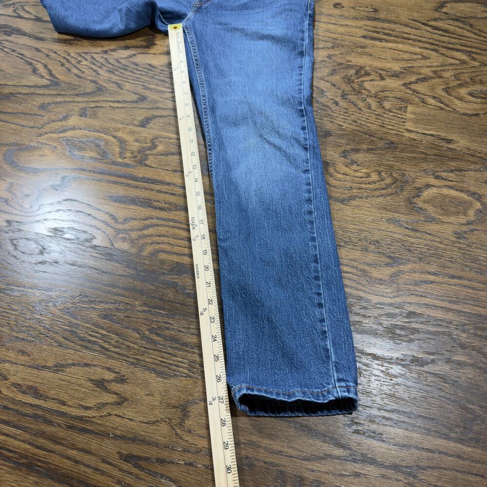 Levis 511 Slim Fit Jeans Mens 30x30 Blue Medium Wash Denim Pants 04511-6000 - Picture 6 of 11